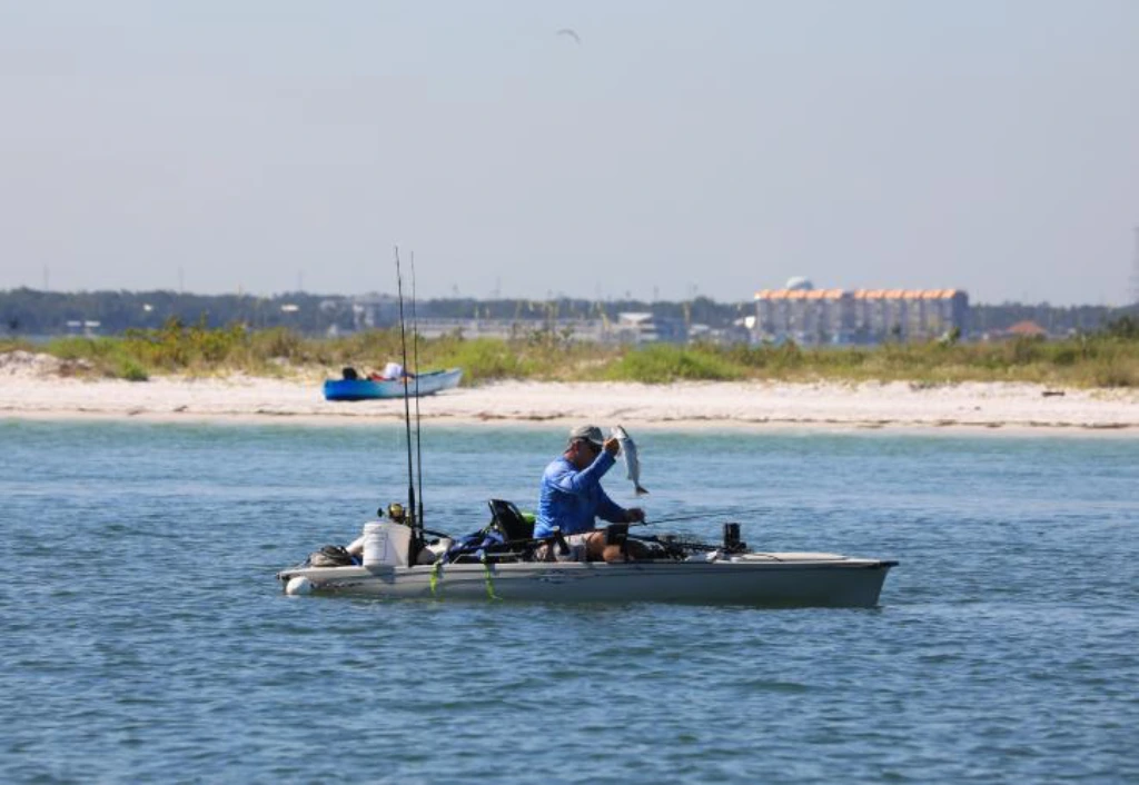 Fishing at Caladesi Island State Park