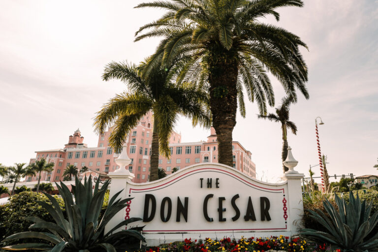 The Don CeSar Entrance Sign