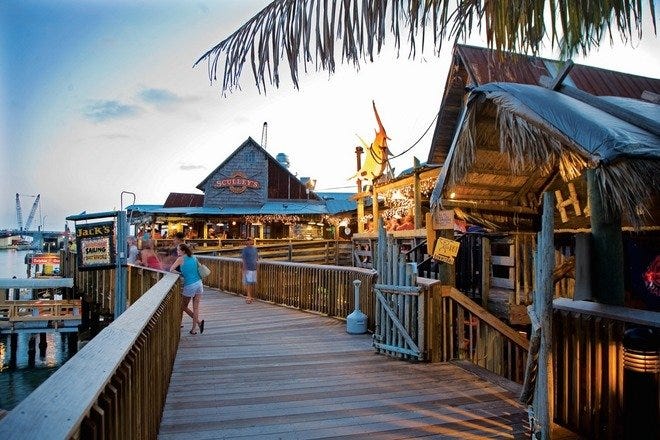 Boardwalk at Johns Pass Village