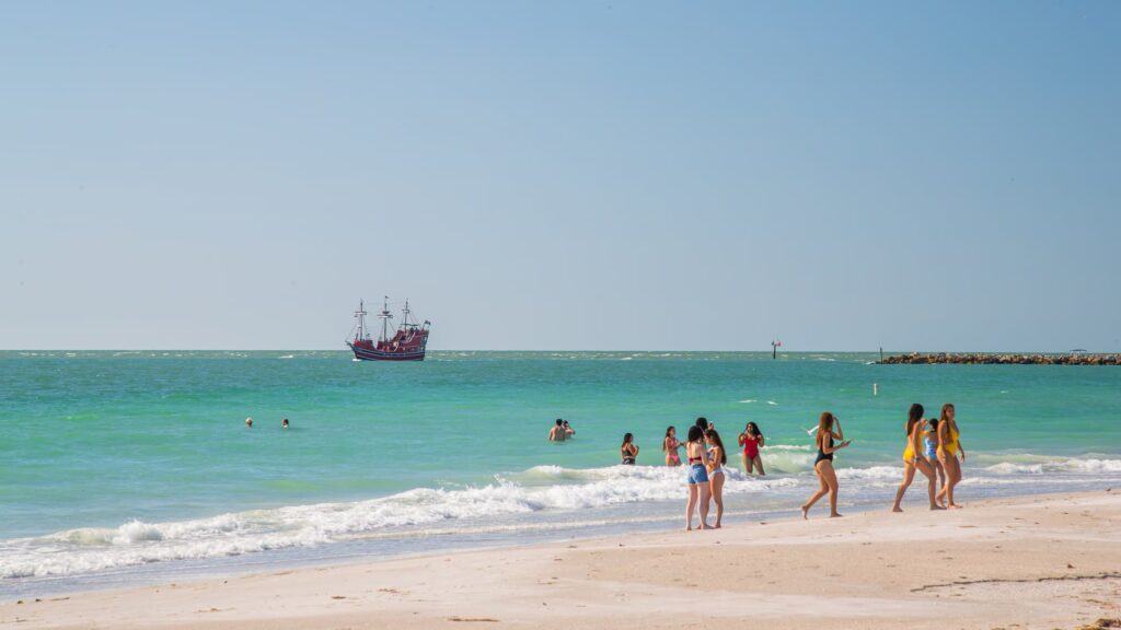 the beaches of sand key park